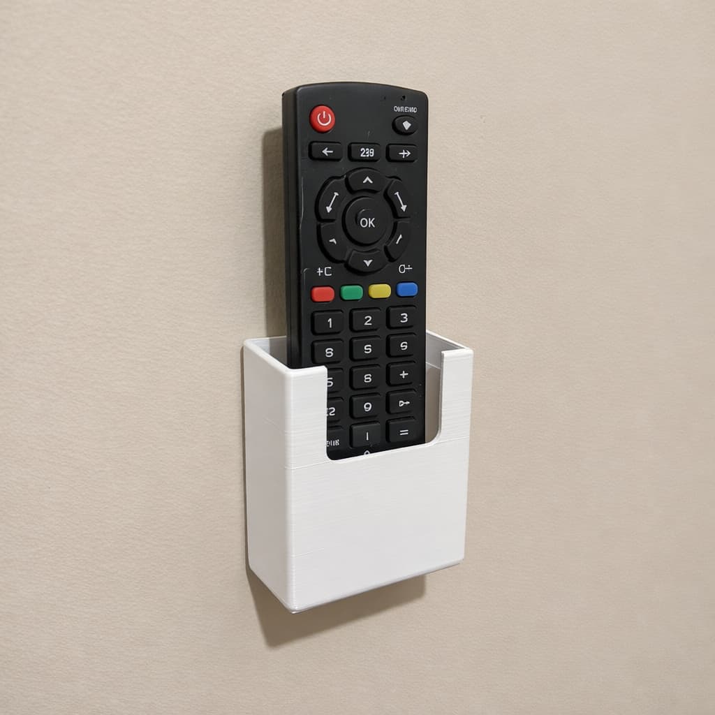 Suporte para Controle Remoto Ar Condicionado e TV  Porta Controle de Parede com Fita Dupla Face