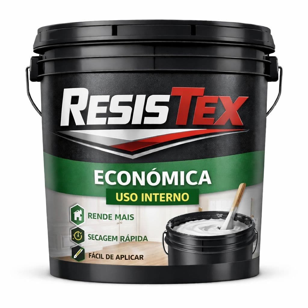 Tinta Econômica 18 KG Anti-mofo Sem Cheiro.