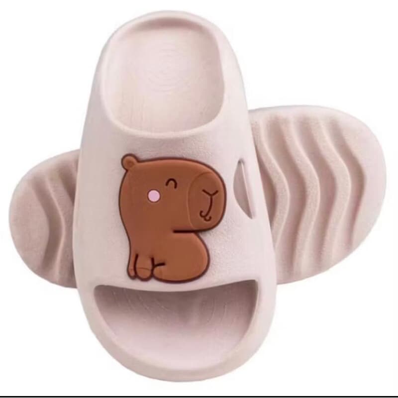 Chinelo Nuvem Infantil Menino Menina Capivara Leve e Confortável Slide