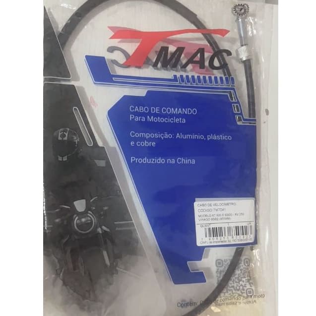 Cabo de Velocímetro Para XT 600 E 1993 a 2005 e XV 250 Virago 1995 a 2002 TM7041