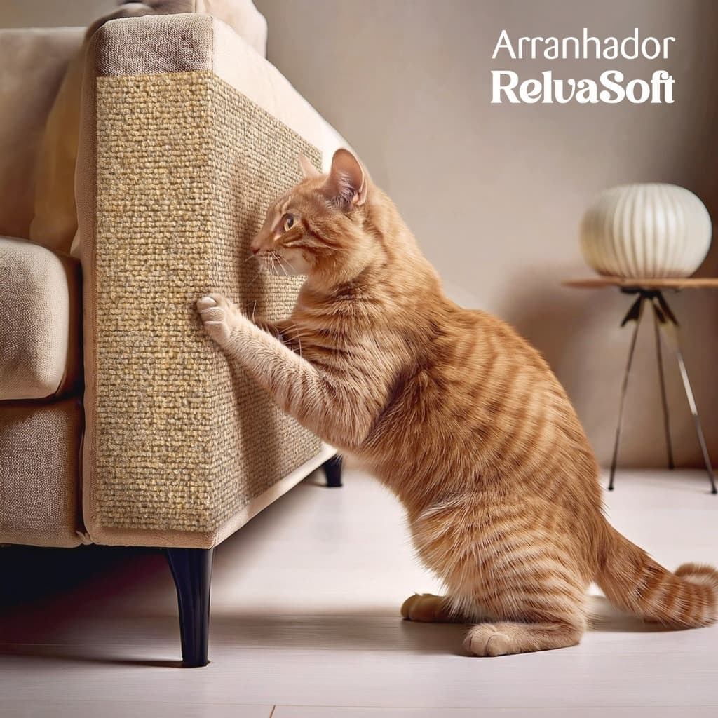 Arranhador Adesivo Premium: Sofá, Cama e Móveis Para Gato - Protetor Pet