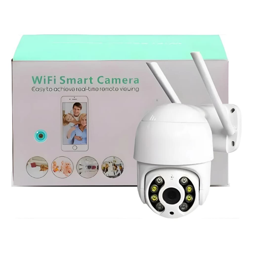 Câmera de segurança IP Wi-Fi A8B Full HD Visão Noturna e Alerta de Movimento