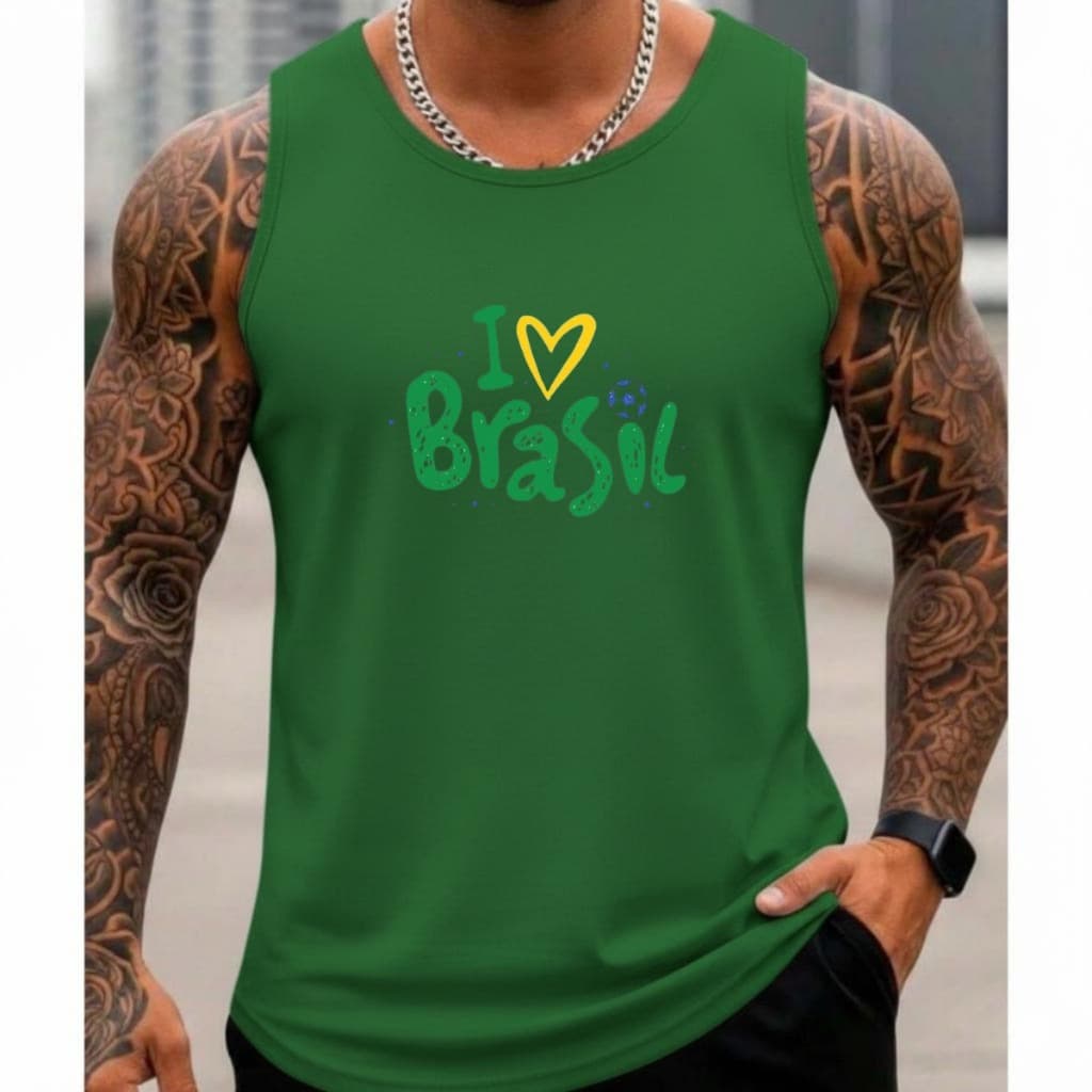 CAMISA REGATA MASCULINA REGATA 100% ALGODÃO PREMIUM INOVAÇAO