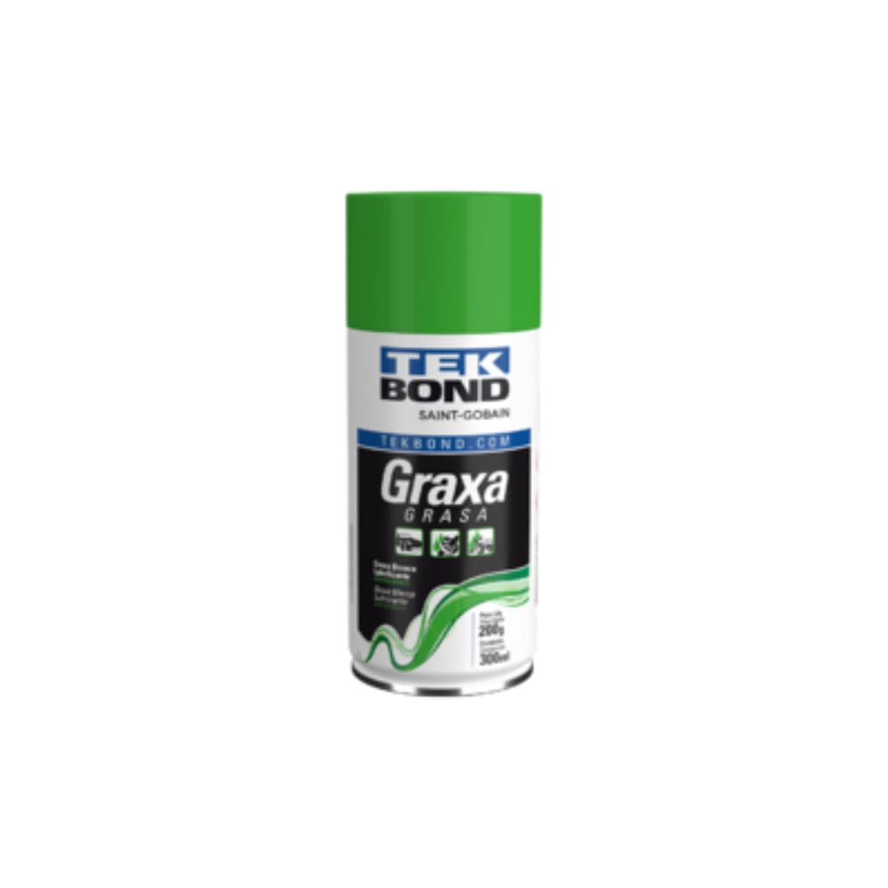 Graxa Branca Spray 300 ml Tekbond