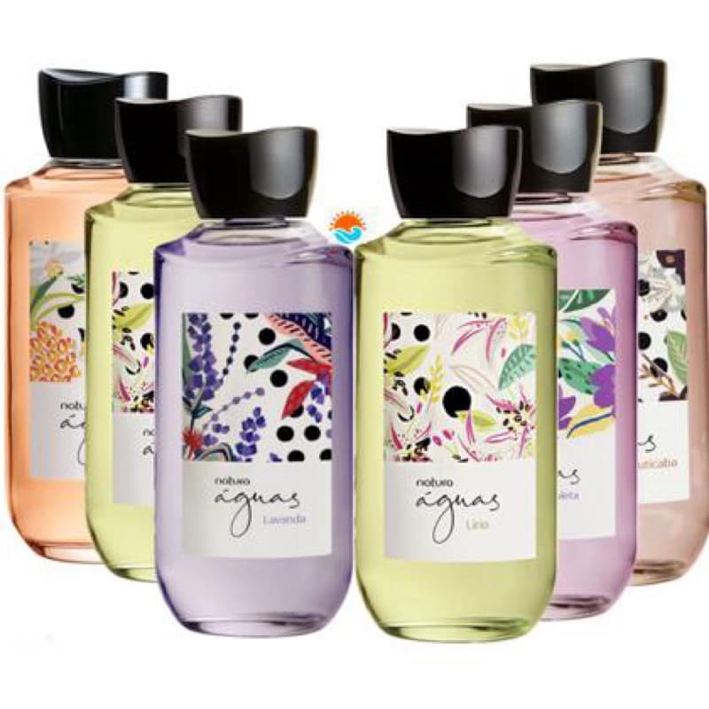 Águas de Natura Desodorante Colônia Feminino 170ml cada Original e Lacrado