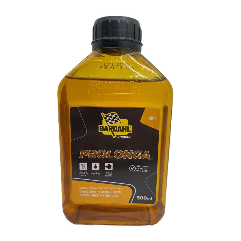 Aditivo Prolonga Óleo Bardahl Para Motores Cansados 500ml Promoção