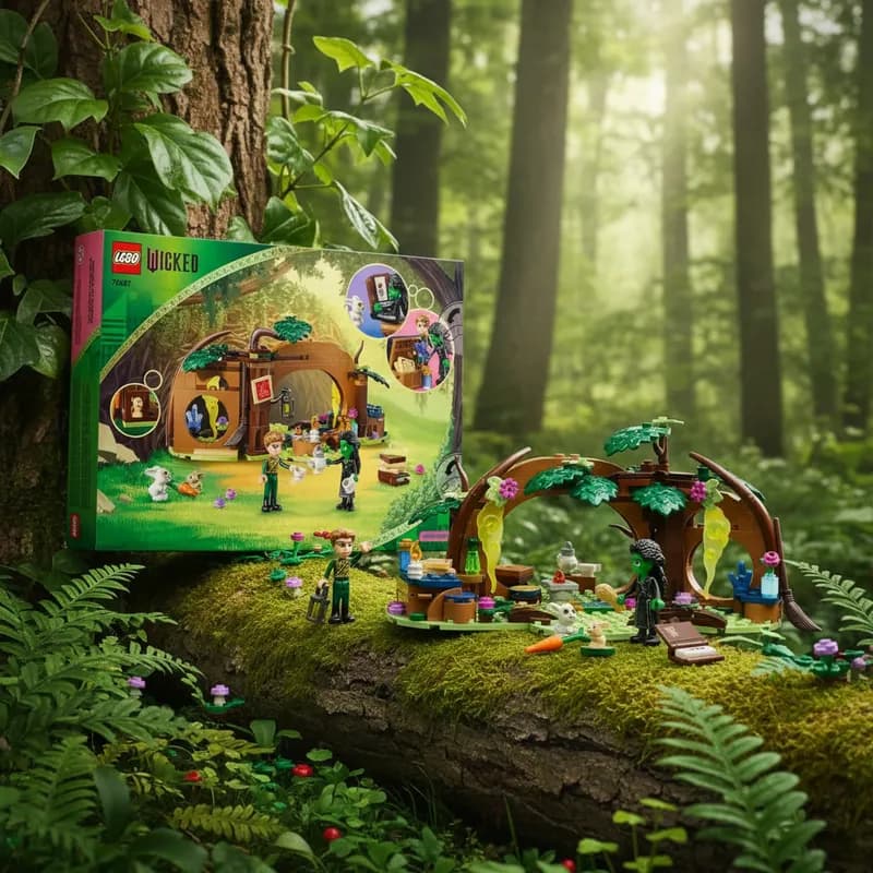 Lego Wicked Retiro da Elphaba 75687