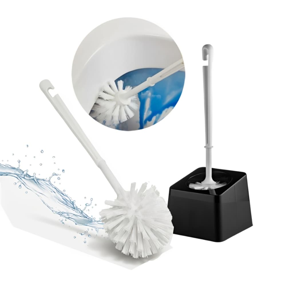 Suporte Com Escova Sanitária Para Vaso Privada Banheiro Lavabo