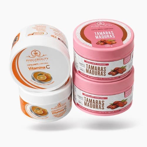Esfoliante Corporal Vitamina C e esfoliante Tâmaras Maduras | Pele Macia, Iluminada e Renovada 🍊✨