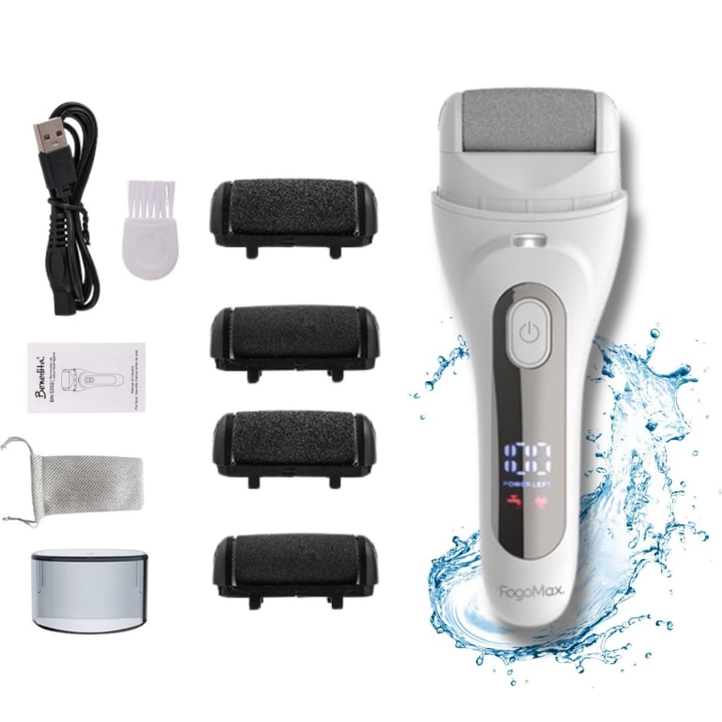 Removedor De Calos Profissional Bateria Durável Recarregável Impermeável