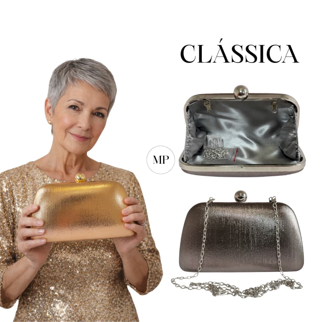 Bolsa Clutch Carteira De Festa Cintilante Moderna Alça Removível Feminina (cris )