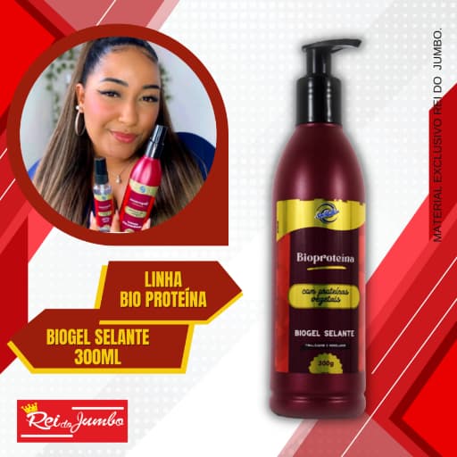 Bio Gel selante Ser mulher 300 ml para cabelos orgânicos e bio orgânicos