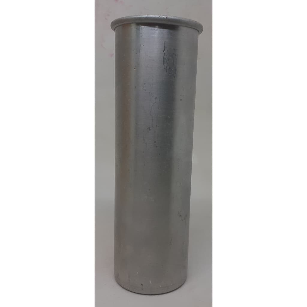 Forma De Alumínio Cilíndrica para velas artesanais: 8x30 8x20 8x15 8x12 8x10 8x8
