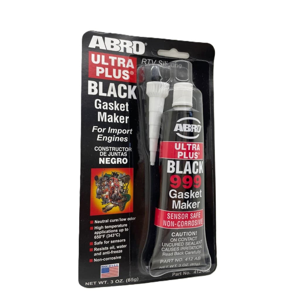 Silicone Vedante Selante Alta Temperatura ABRO Black 999