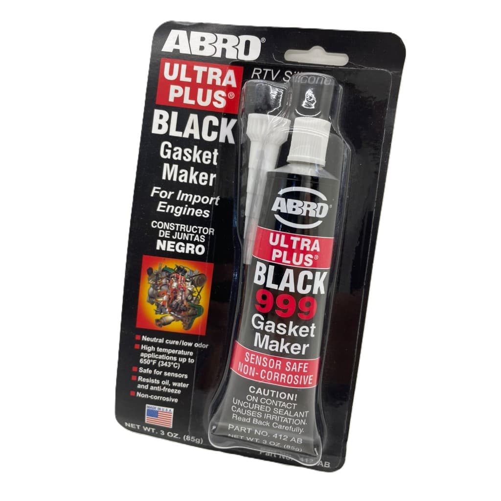 Silicone Vedante Alta Temperatura ABRO Black 999