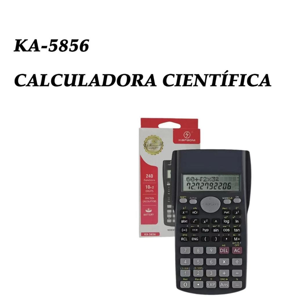 CALCULADORA CIENTIFICA-Kapbom KA-5856