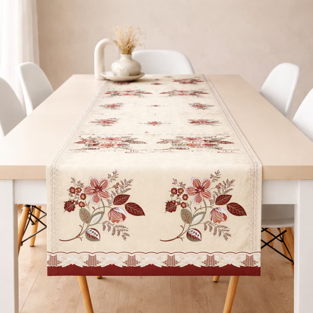 Caminho de mesa Oxford Estampado Decoração Cozinha