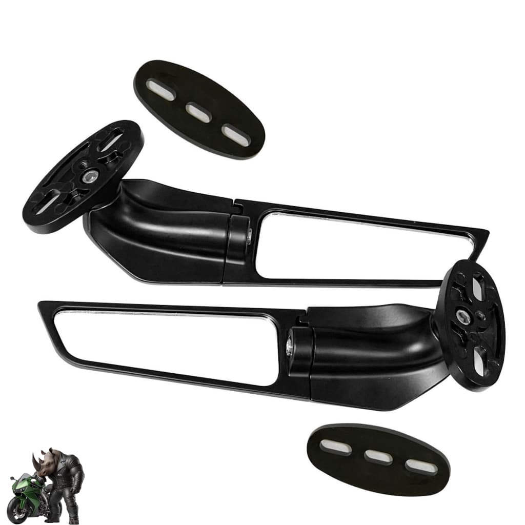 Retrovisor Modelo AIRFOIL Asa de Vento Ajustável