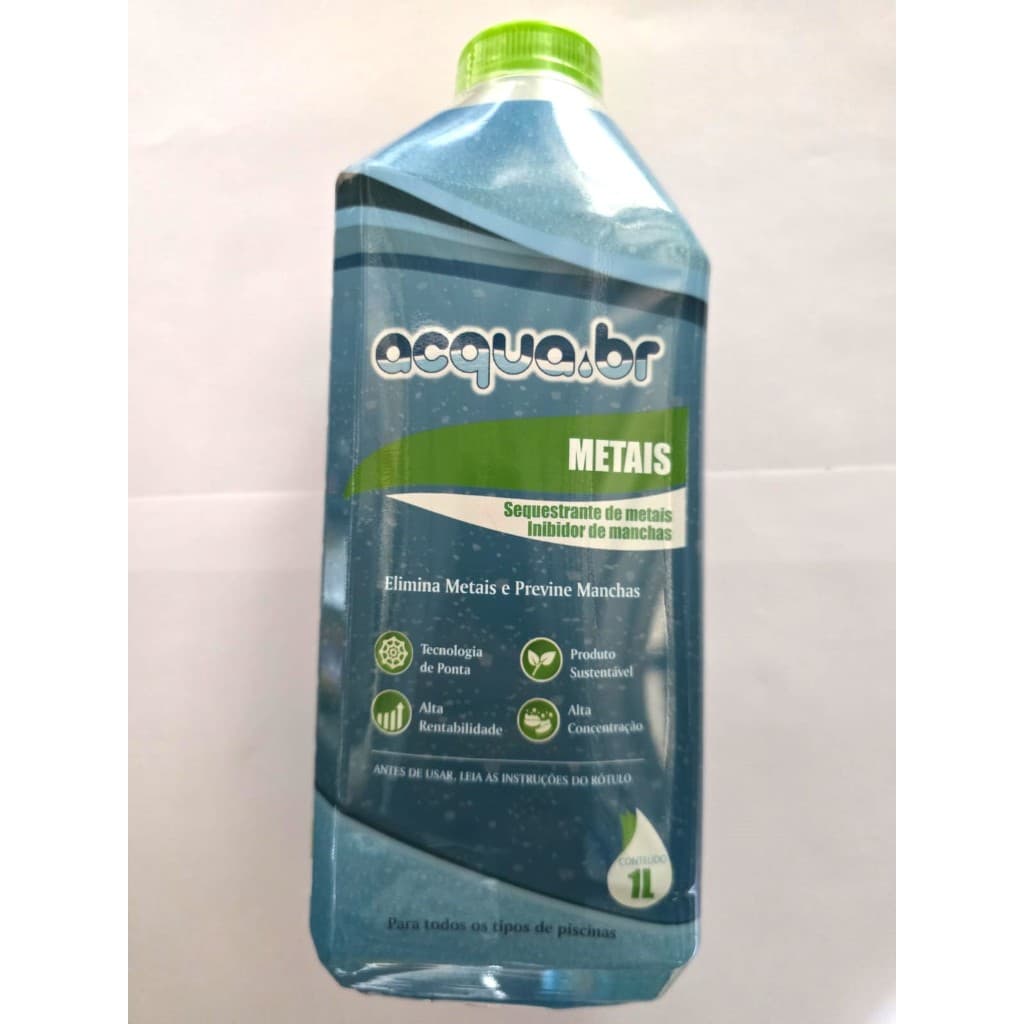 Sequestrante de Metais - Inibidor de Manchas Acqua.br 1L