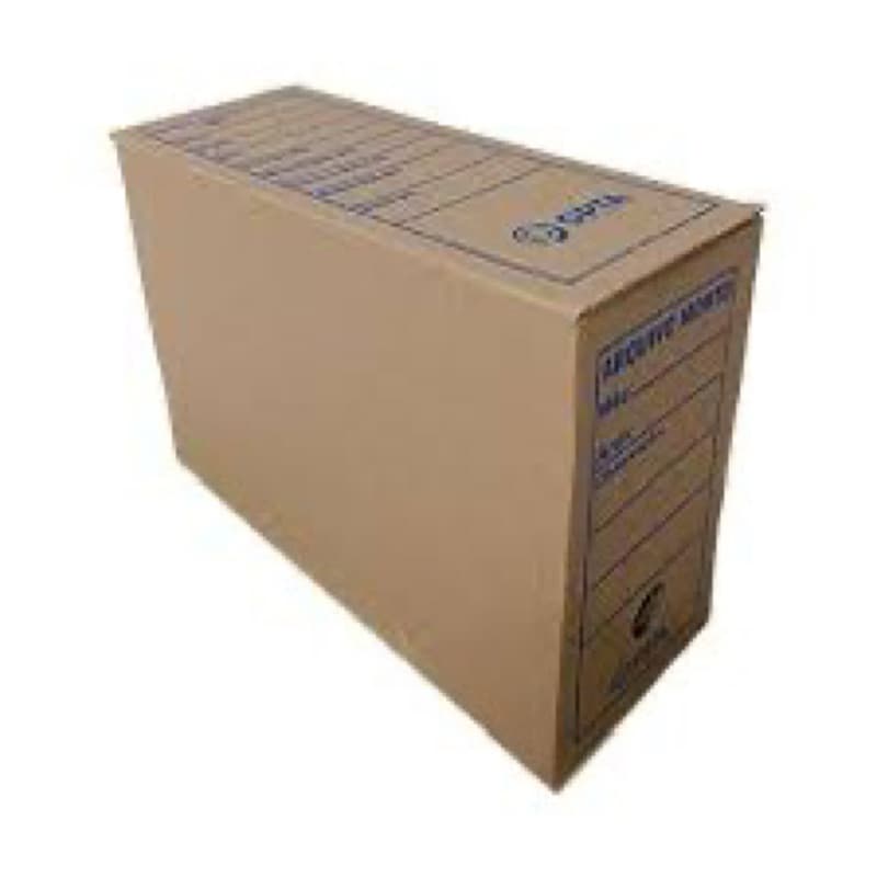 CAIXA DE PAPELÃO ARQUIVO MORTO,(pacote 25 unidades)