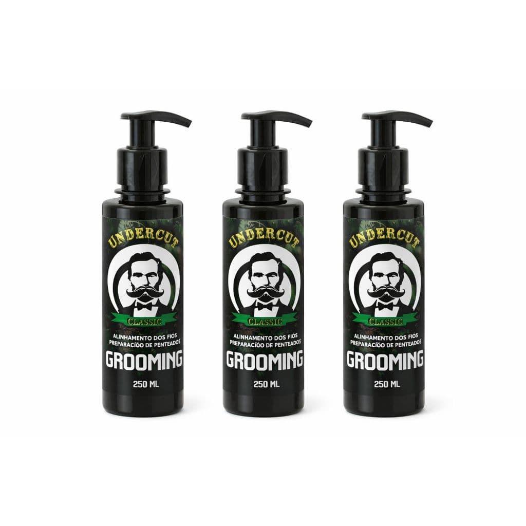 Grooming Undercut Para Cabelo Penteado Fixação 250ml