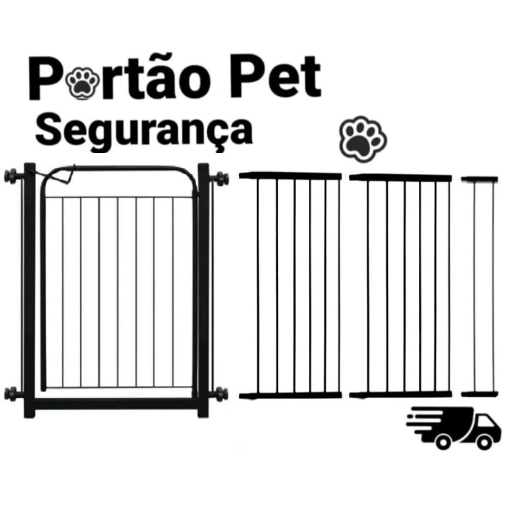 Portão Pet Grade Para Cachorro  ( 1 Metro A 1,5 Metro ) Cercado de Proteção