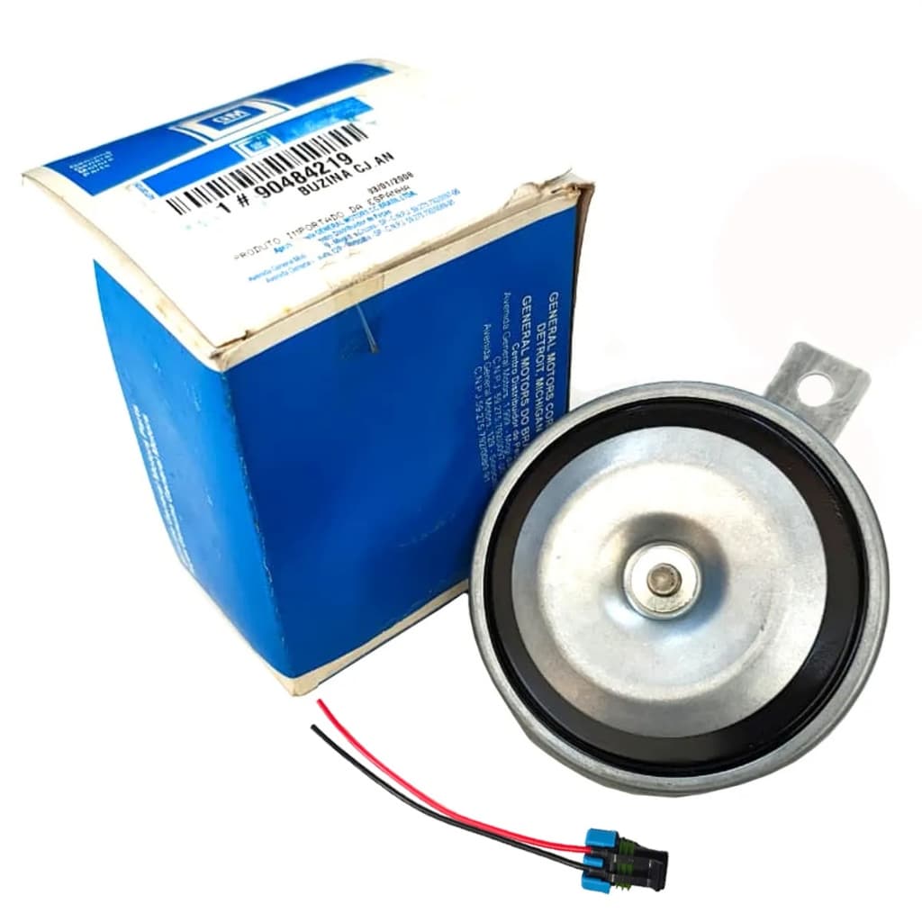 Buzina Alarme Antifurto 12V 335hz Chevrolet Astra Corsa Meriva Montana Tigra Vectra Zafira 90484219