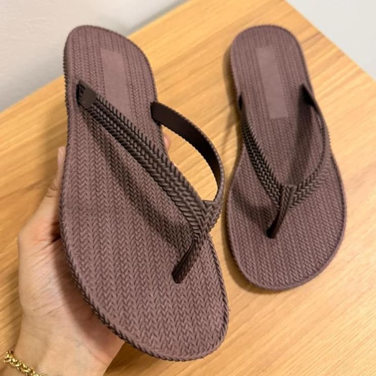 Chinelos EVA femininos para praia - Borracha boa e macia envio imediato 2025