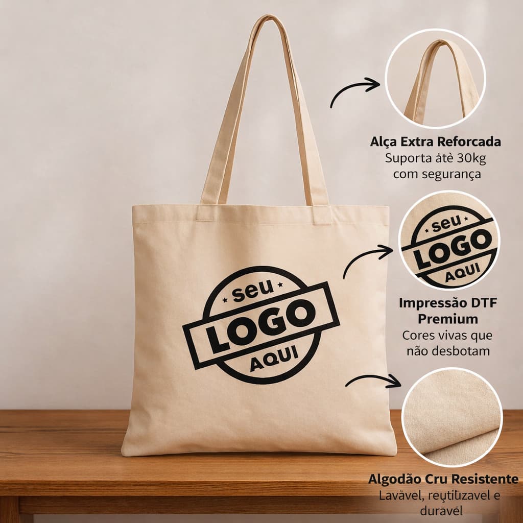 Sacola bag personalizada frente e verso  Nylon escolha sua estampa