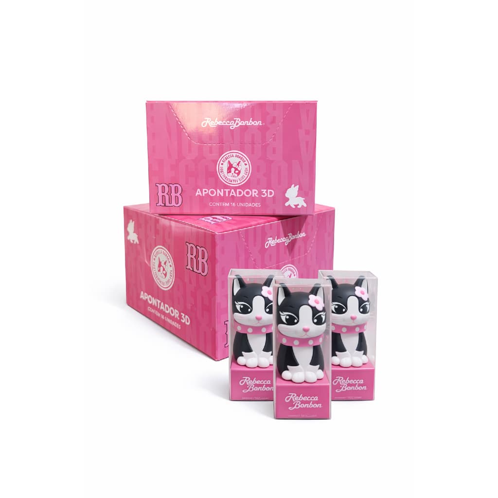 16 UNID Atacado Apontador 3D Rebecca Bonbon 16 unidade Caixa Fechada Original