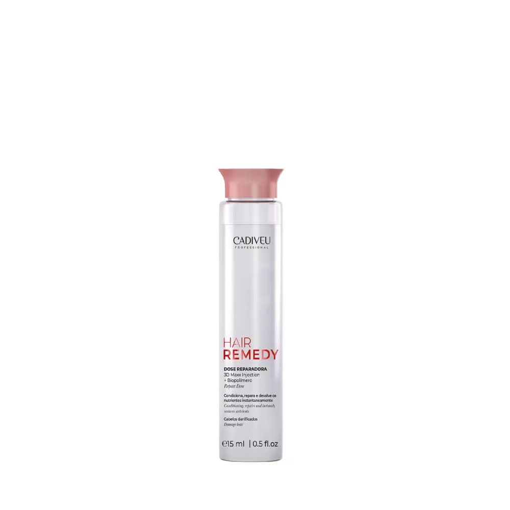 Cadiveu Professional Hair Remedy Dose Reparadora 1 Ampola de 15ml