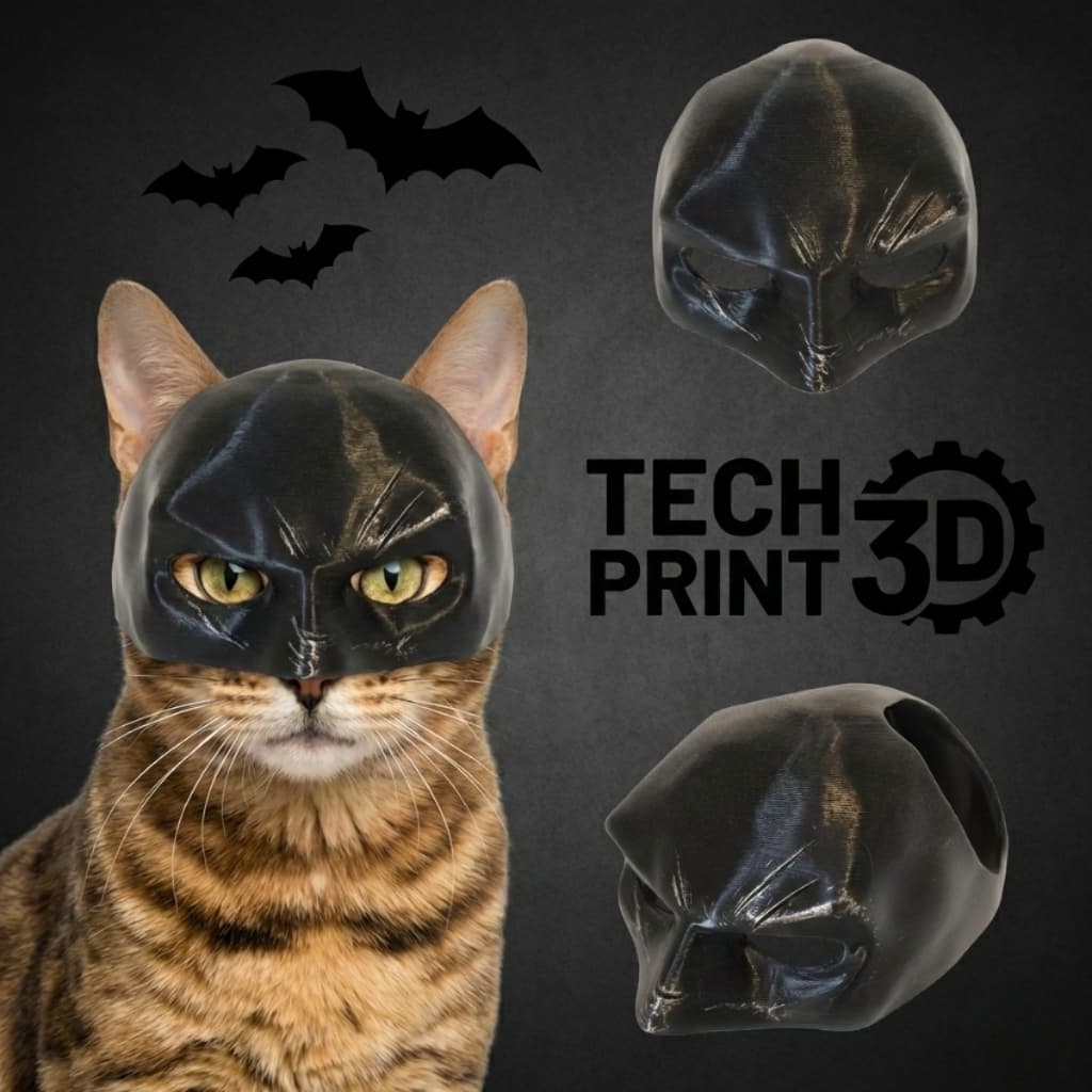 Mascara para Gato Batcat/Máscara Super-Herói para Gatos