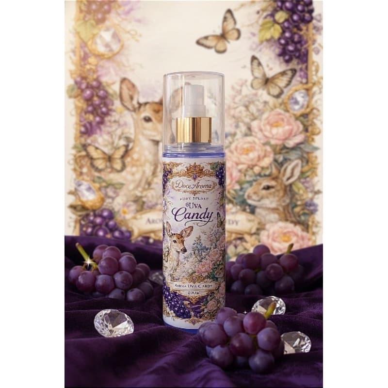 🍇 Body Splash | Kit com 2 | Uva Candy -200ml