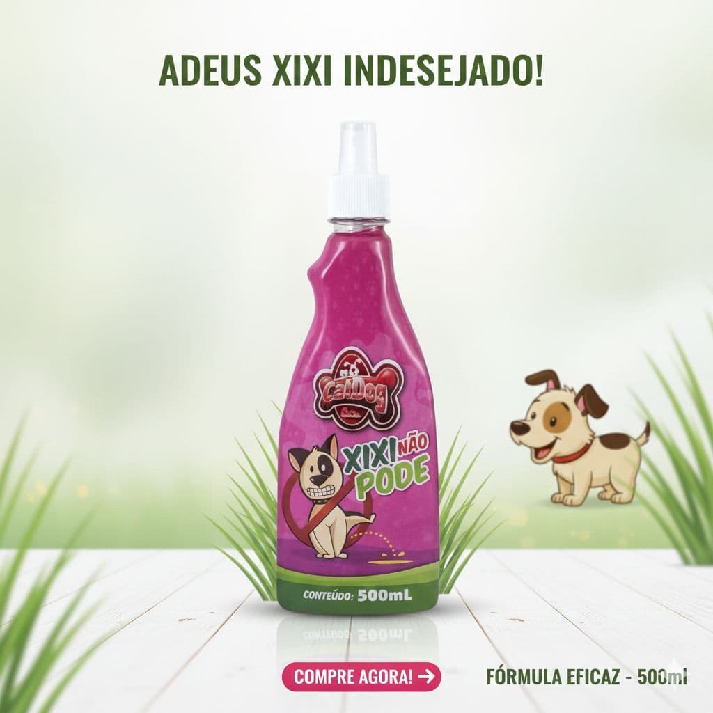 Educador Xixi Não Pode CatDog 500ml Adestramento