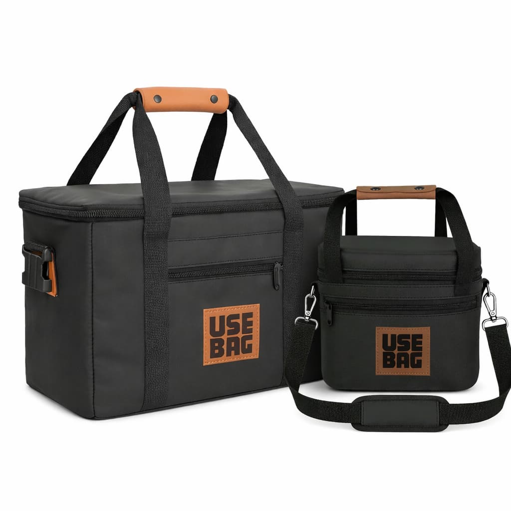 Bolsa Térmica Anti Vazamento Cooler Marmita p/Camping Viagem Paria