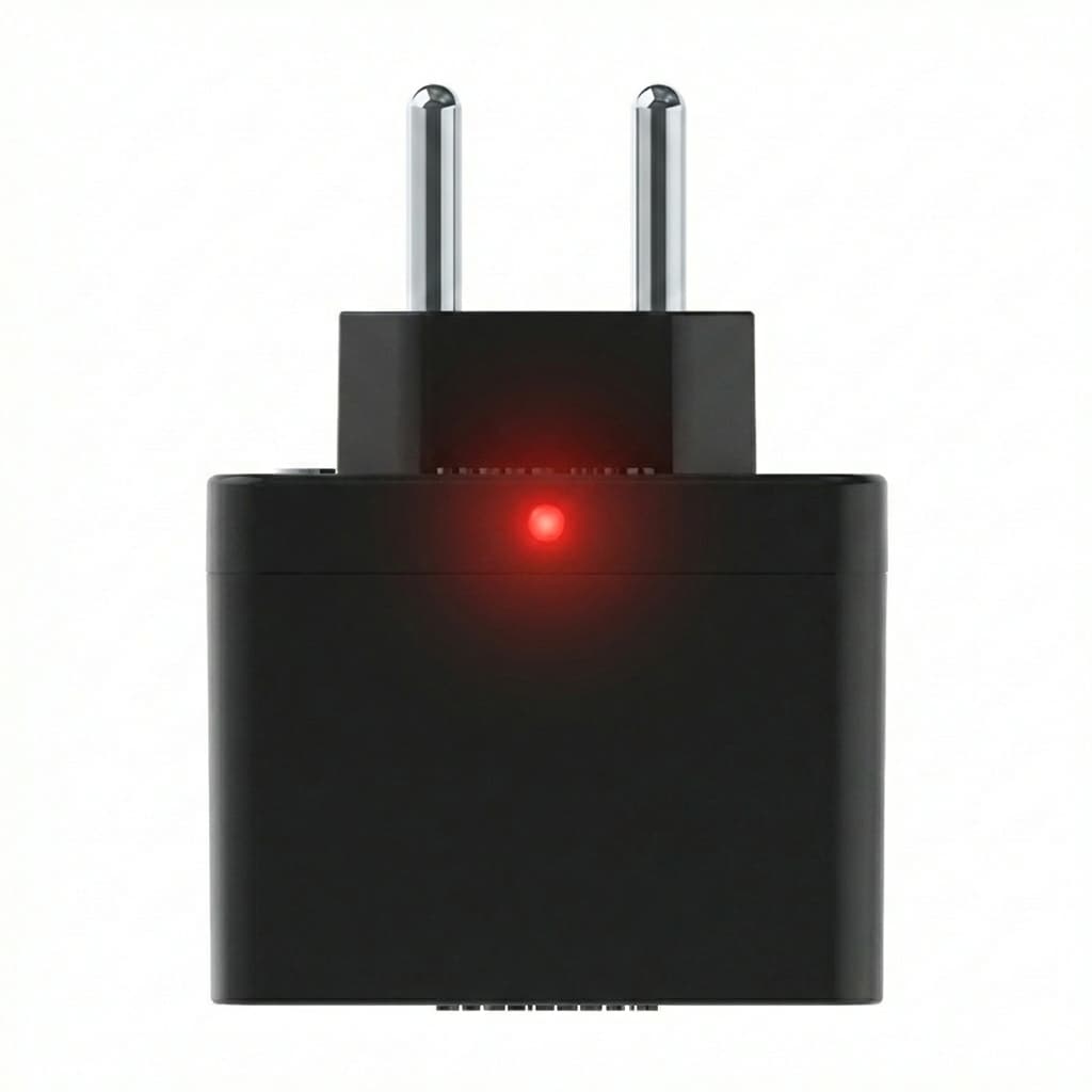 Protetor De Surto DPS Tomada 20A 2 Pinos Qualitronix Plug Protector 180° Anti Raio Bivolt