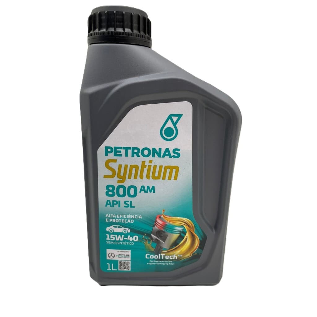 Óleo Semissintético 15W40 Petronas Syntium 800 AM API SL 1L