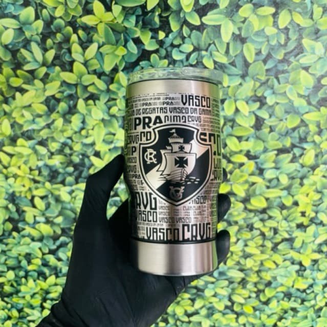 COPO TÉRMICO Porta Long Neck Personalizado VASCO Gravação 360° graus