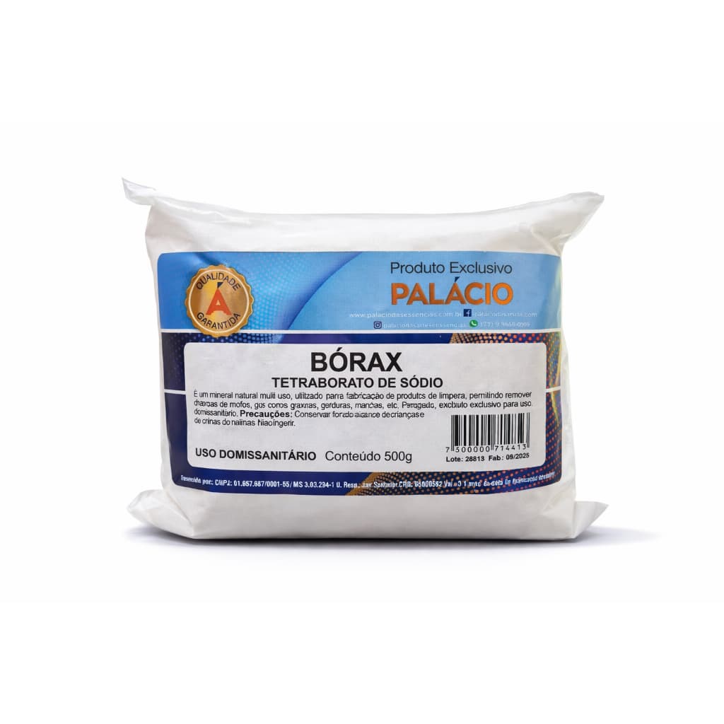 Bórax - 500g (Produto para agentes de limpeza)