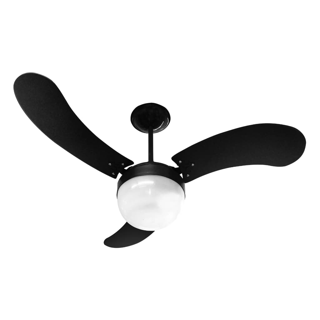 Ventilador de Teto Venti-Delta New Montana 3 Pás Preto 220V