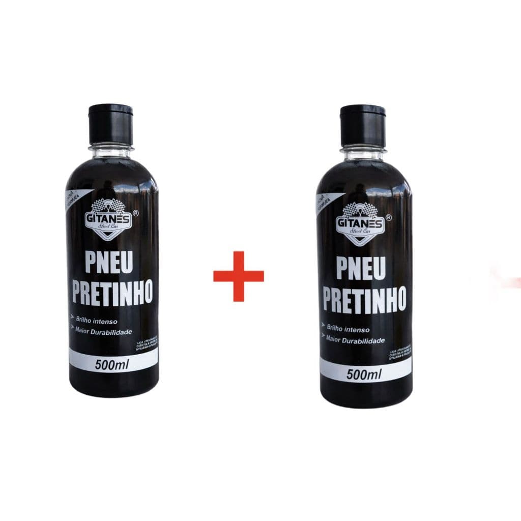 Kit Pretinho para Pneu 500ml