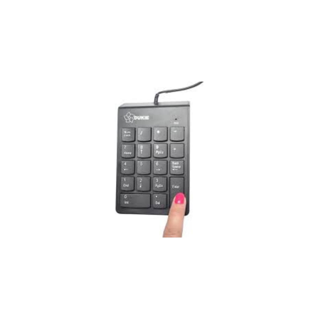 Mini Teclado Numérico Usb Com Fio 18 Teclas Notebook Pc Novo