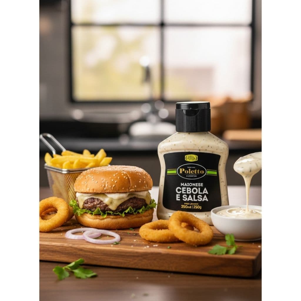 Maionese Cebola E Salsa Poletto 250g