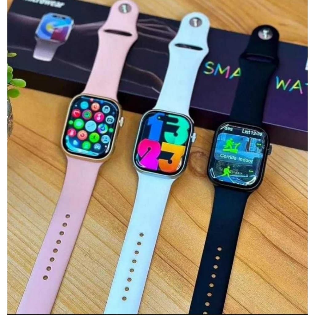 Smartwatch W29s Microwear Original Série 9 Tela 2.01" NFC ChatGPT Ilha Dinâmica GPS + Brinde Capa (47mm)