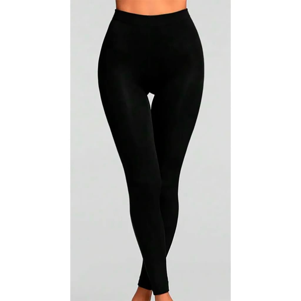 Meia Calça Preta SEM PEZINHO Moda Inverno termica Tamnho Uni