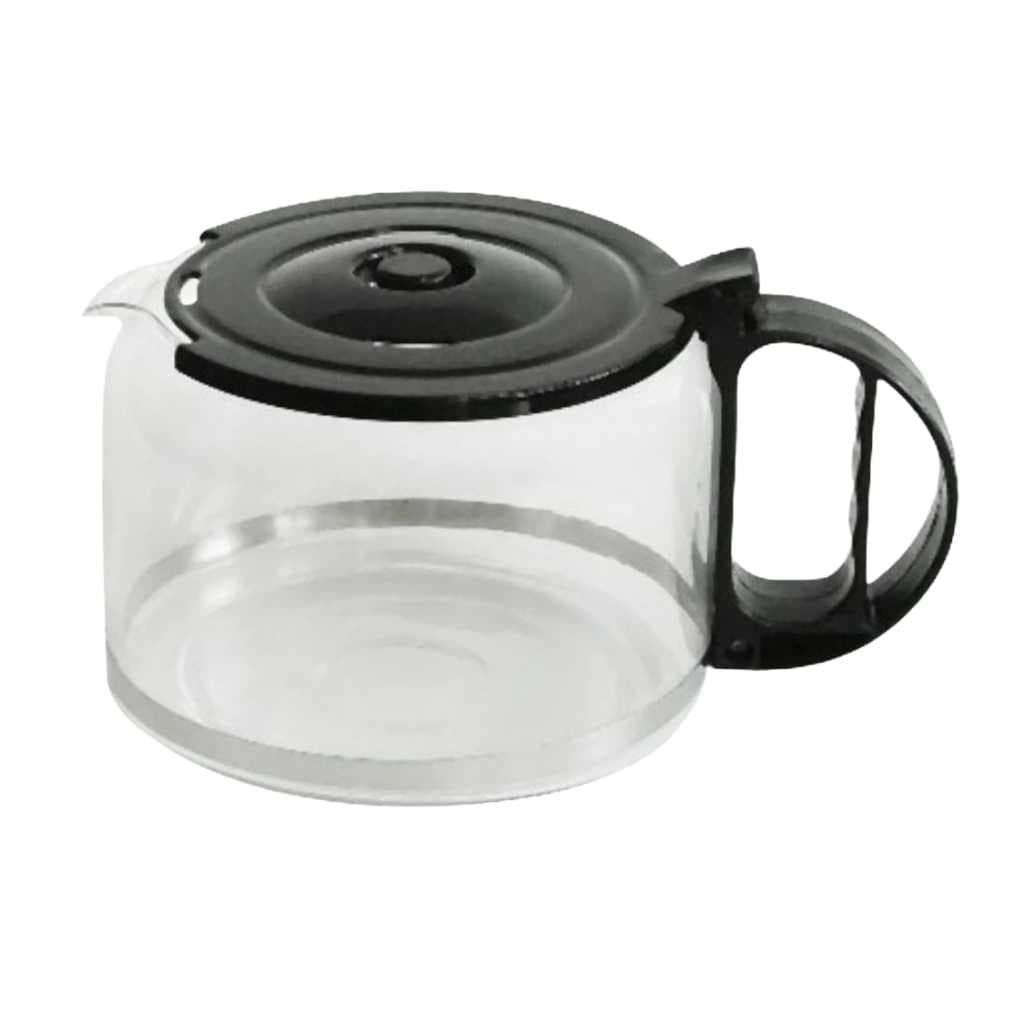 Jarra de Reposição Para Cafeteira Cafeteira Arno Cf22 Vidro reforçado Cor Preta