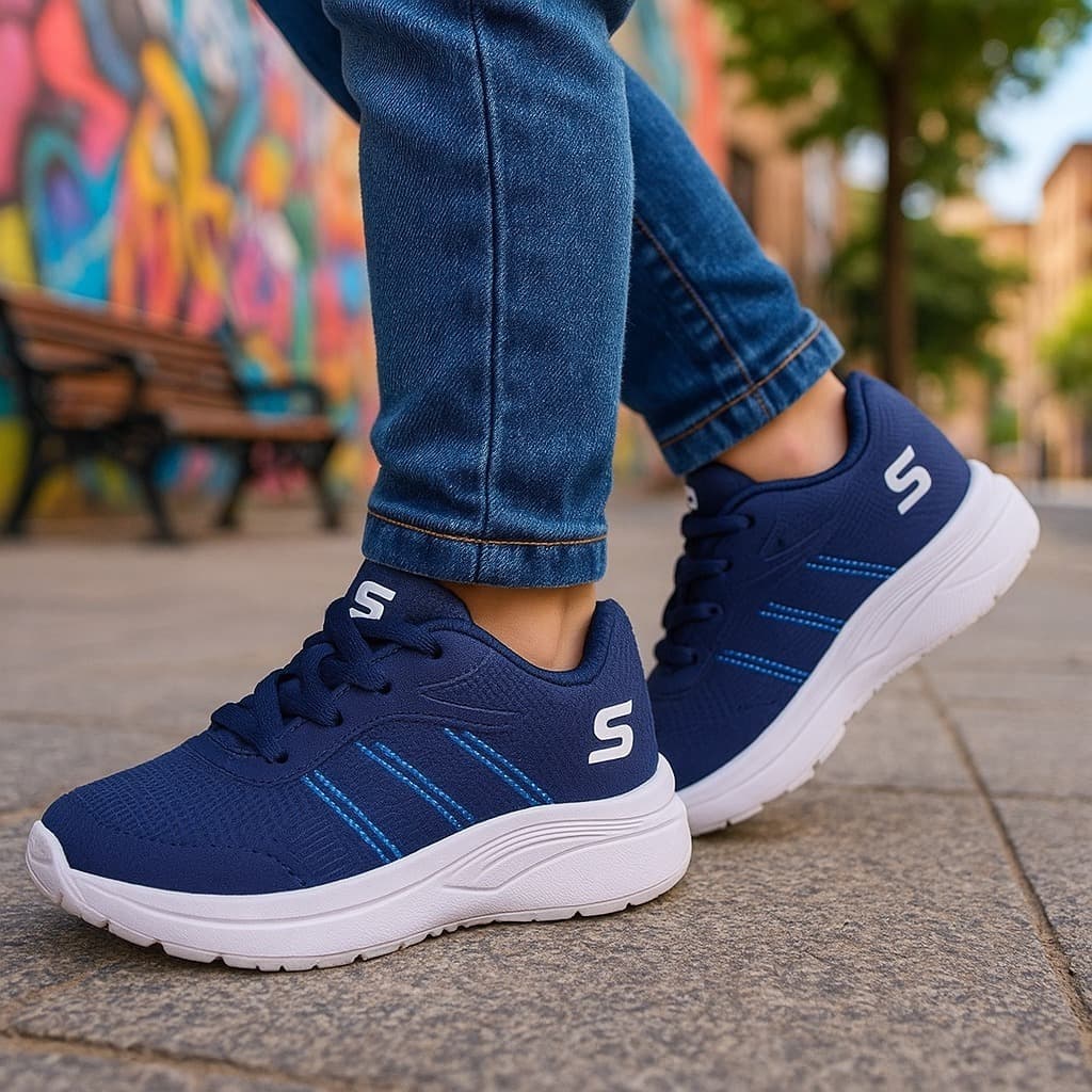Tênis Infantil Unissex Menino Menina Casual Estilo Super Confortável Leve Macio Envio Imediato
