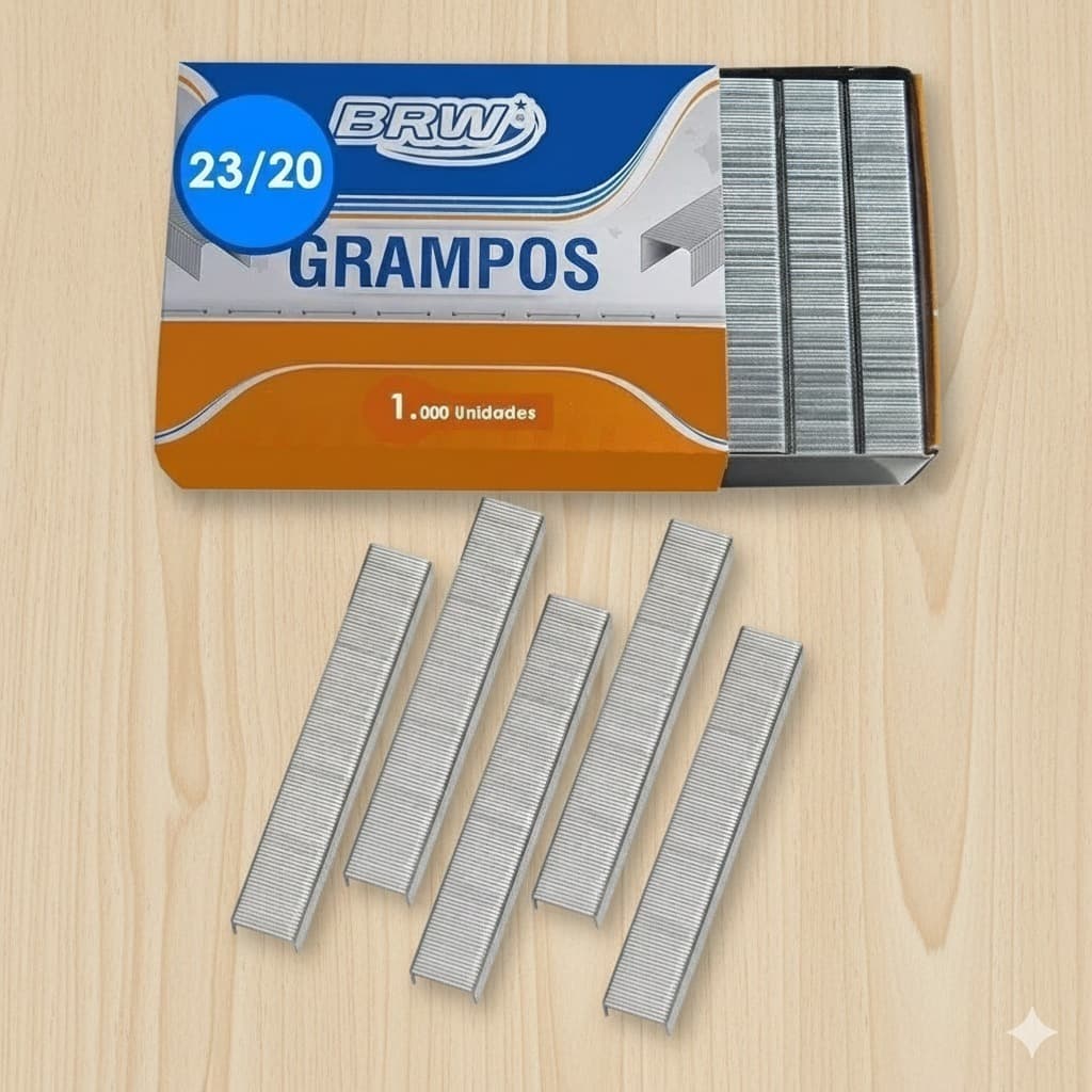 Grampo Grampeador 23/20 Grampear De 140 A 170fls Galvanizado