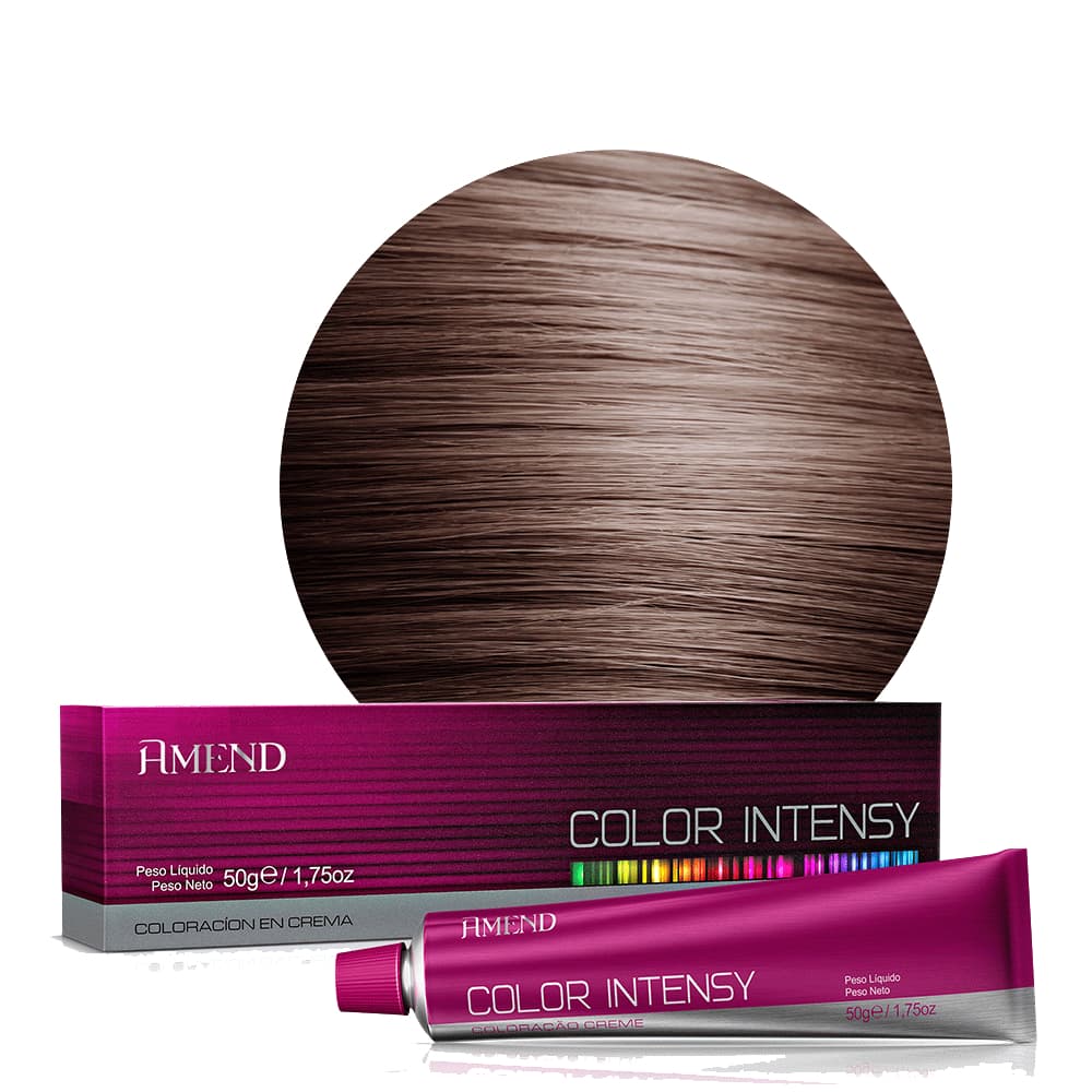 Coloração 5.0 Castanho Claro AMEND Color Intensy 50g