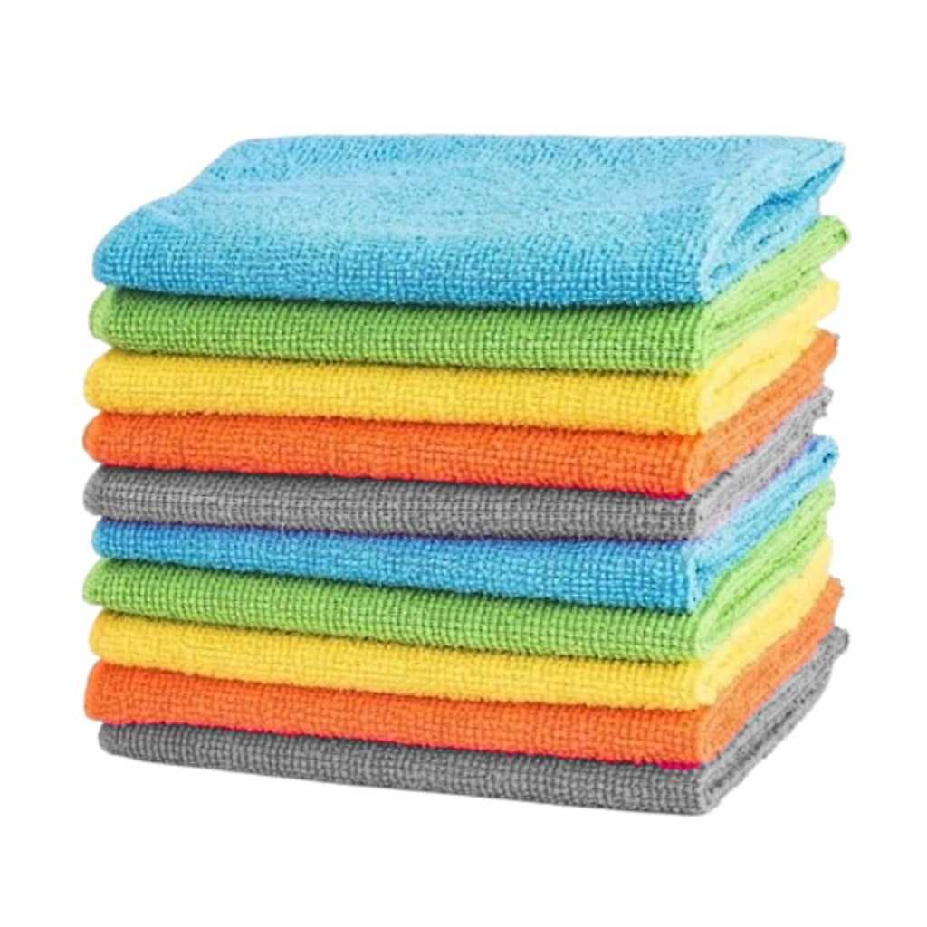 Kit 5 Panos Microfibra Limpeza Pano Mágico 30x30cm Promoção!